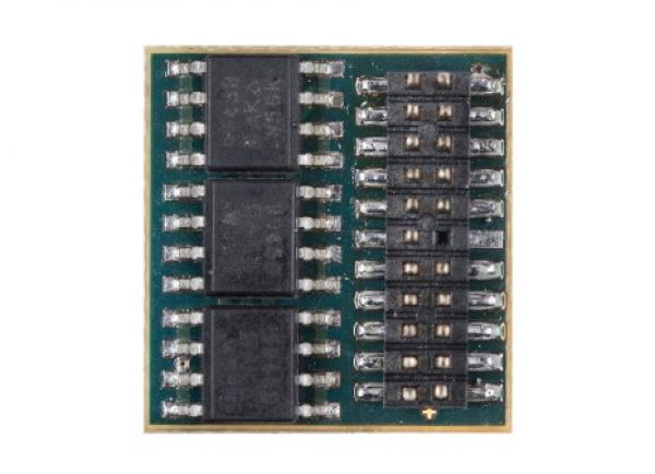 D&H FH22A, Fahrzeugfunktionsdecoder für SX1, SX2, DCC und MM, SUSI, 6 Ausgänge